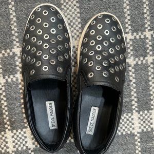 Steve Madden studded loafers